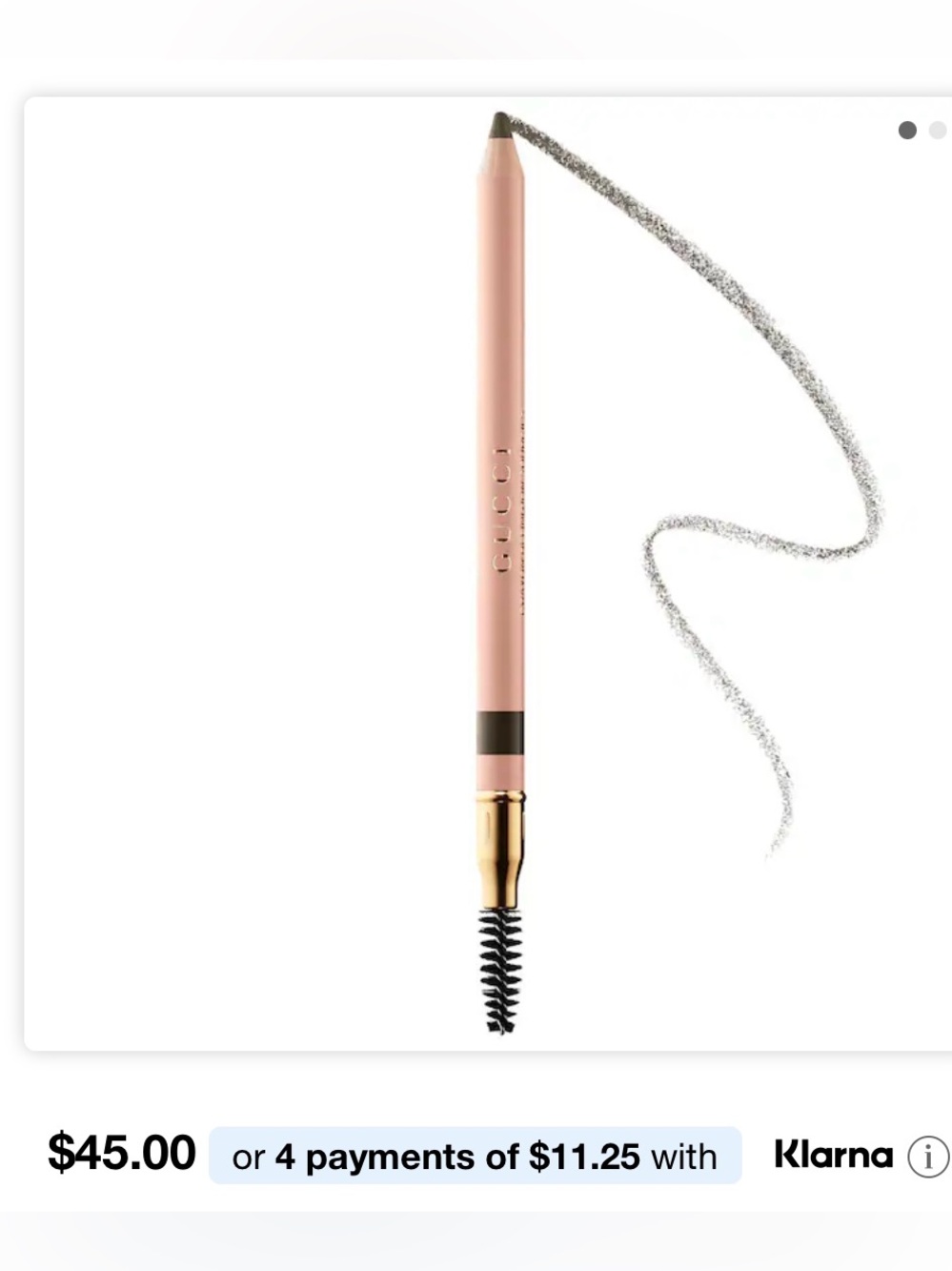 Gucci brown eyebrow Pencil